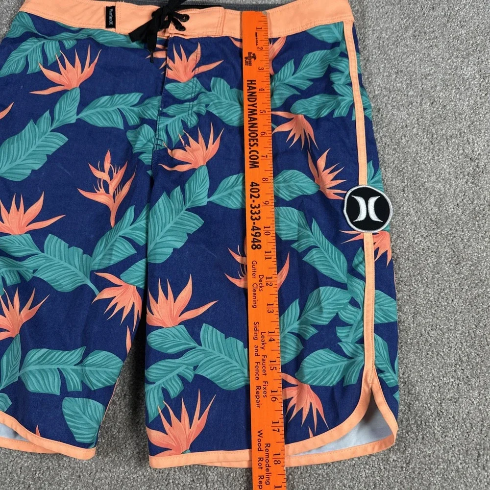 Boy's Youth‎ Hurley 2-Way Stretch Board Shorts Swim Tropical Surf